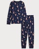 image 4 of F&F Unisex Teddy Bear Print Matching Family Christmas Pyjamas in Multi