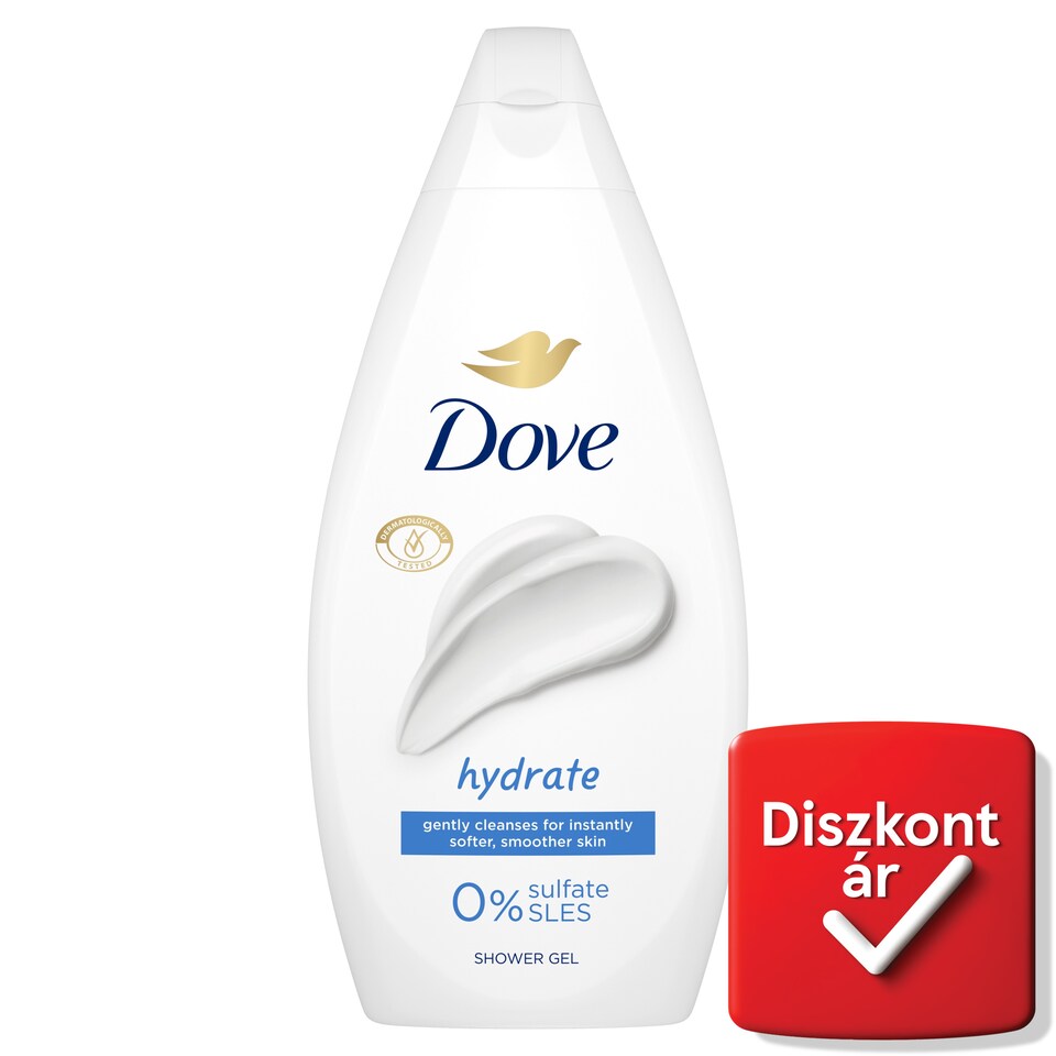 Dove Hydrate Cream Shower Gel 450 ml