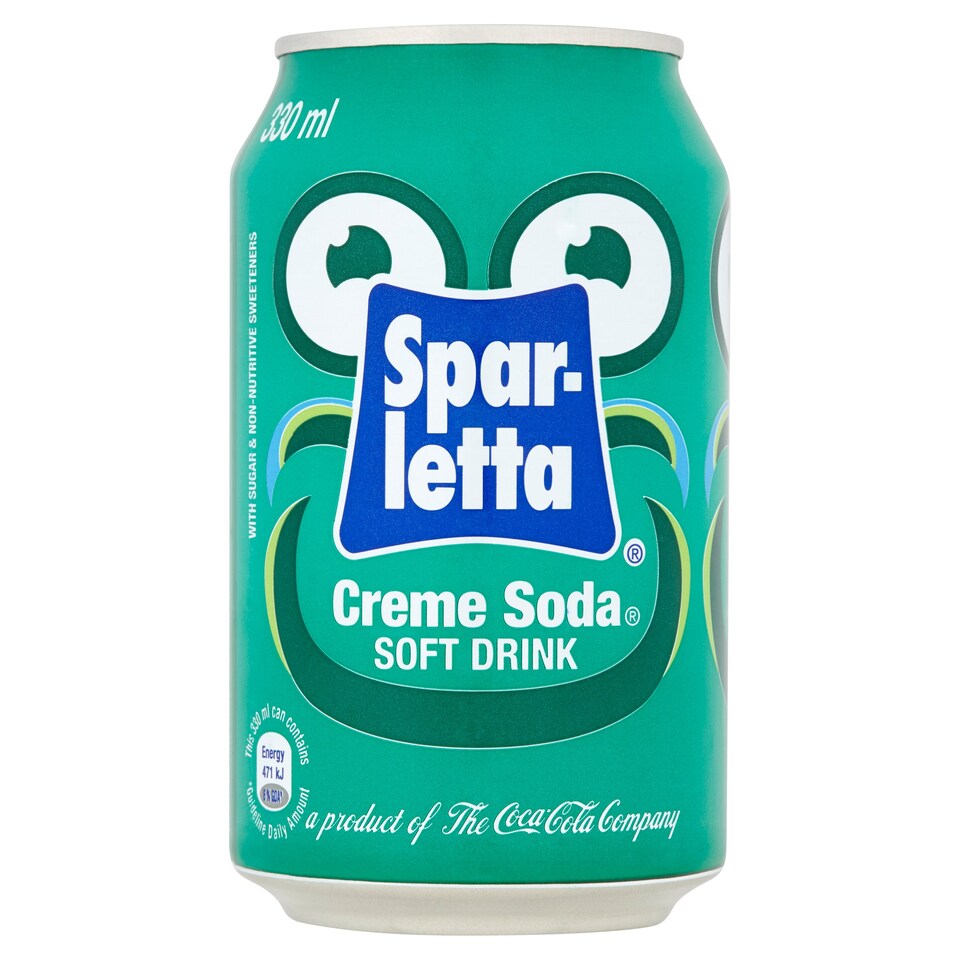 SPARLETTA CREME SODA SOFT DRINK 330ML