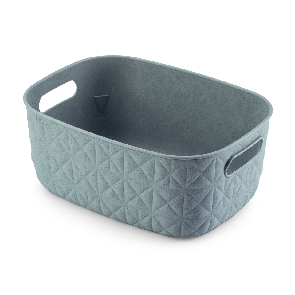 image 1 of Curver Softex Teal Storage Basket Small 4L