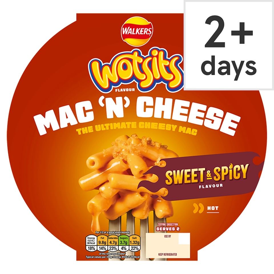 Wotsits Mac n Cheese Sweet & Spicy 400g
