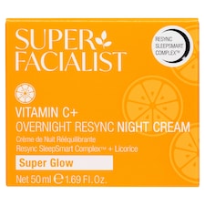 Super Facialist Vitamin C+ Overnight Resync Night Cream 50ml
