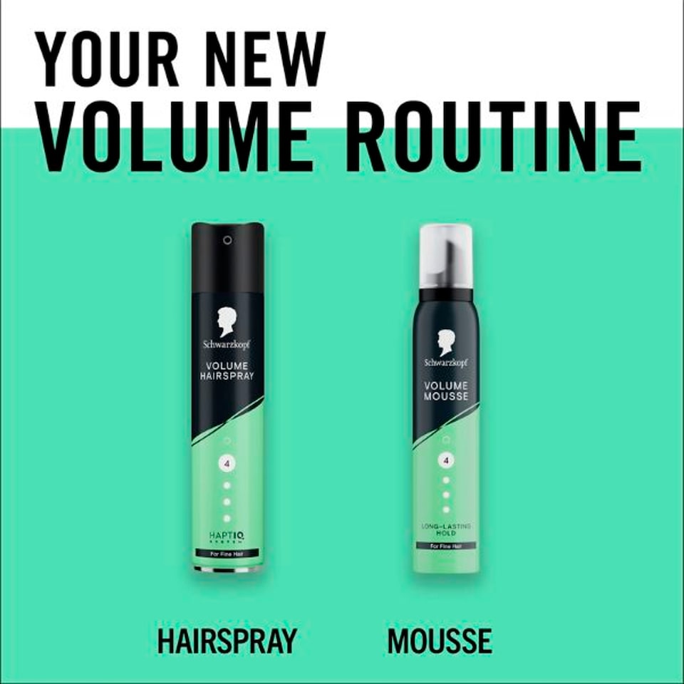 image 1 of Schwarzkopf Volume Mousse For Fine Hair 200ml