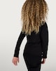 image 4 of F&F Active Girls Zip Up Jacket in Black