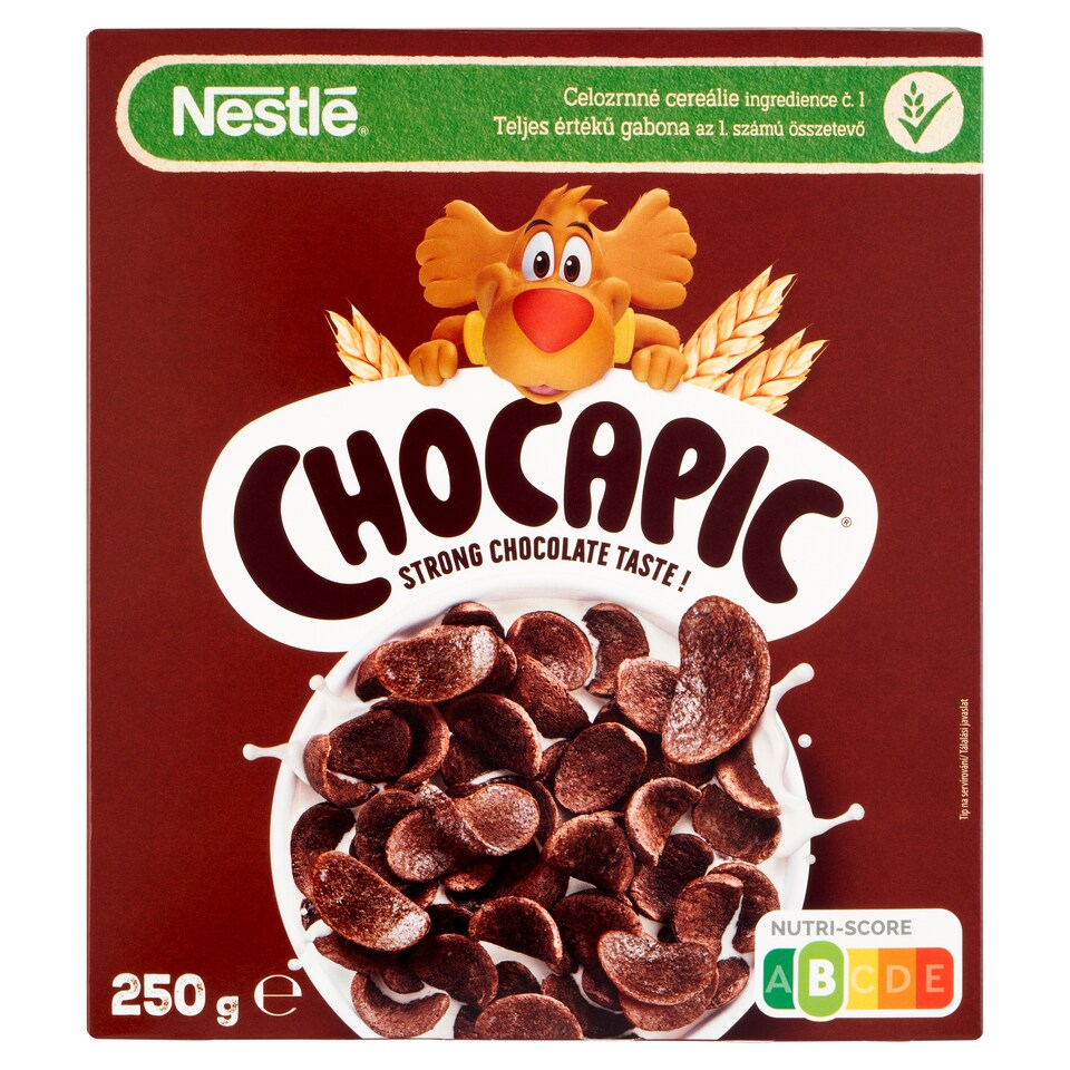 image 1 of Nestlé Chocapic Crunchy Chocolate-Flavored Cereal with Vitamins and Minerals 250 g