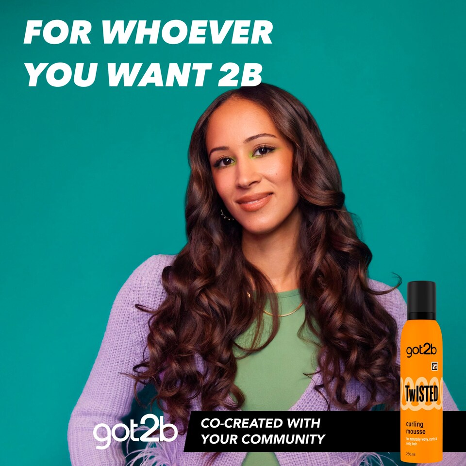 image 1 of GOT2B Twisted Curling Mousse 250ml