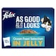 image 1 of FELIX As Good As it Looks Ocean Feasts in Jelly Wet Cat Food 12x85g