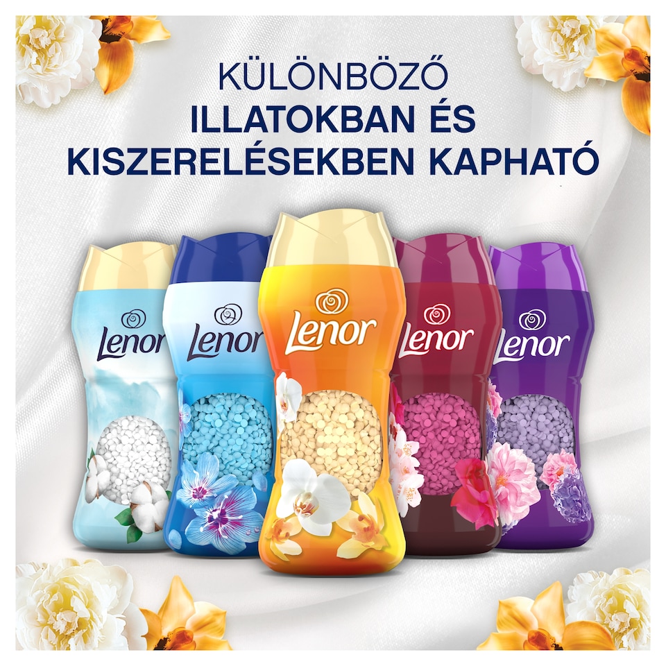 Lenor Parfümgyöngyök 195gGold Orchid & Vanilla  1. kép