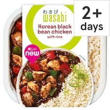 Wasabi Korean Black Bean Chicken with Rice 450G