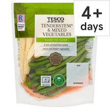 Tesco Tenderstem & Mixed Vegetables 160G