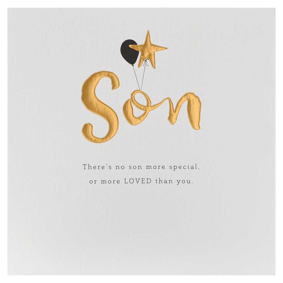 Uk Greetings Birthday Card Son