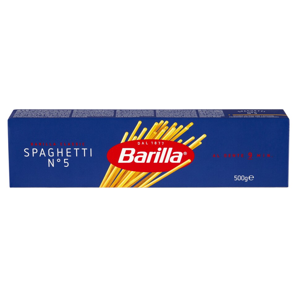 image 1 of Barilla Spaghetti Dried Semolina Pasta 500 g
