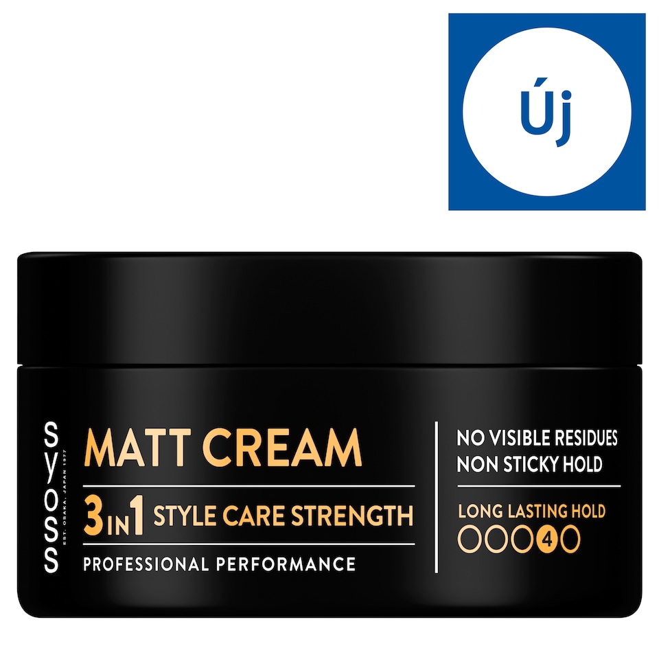 Syoss Matt 3in1 hajformázó krém 100 ml