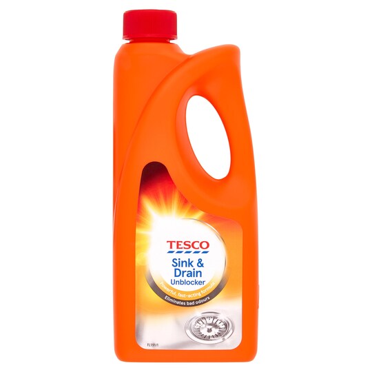 Tesco Sink & Drain Unblocker 500Ml Tesco Groceries