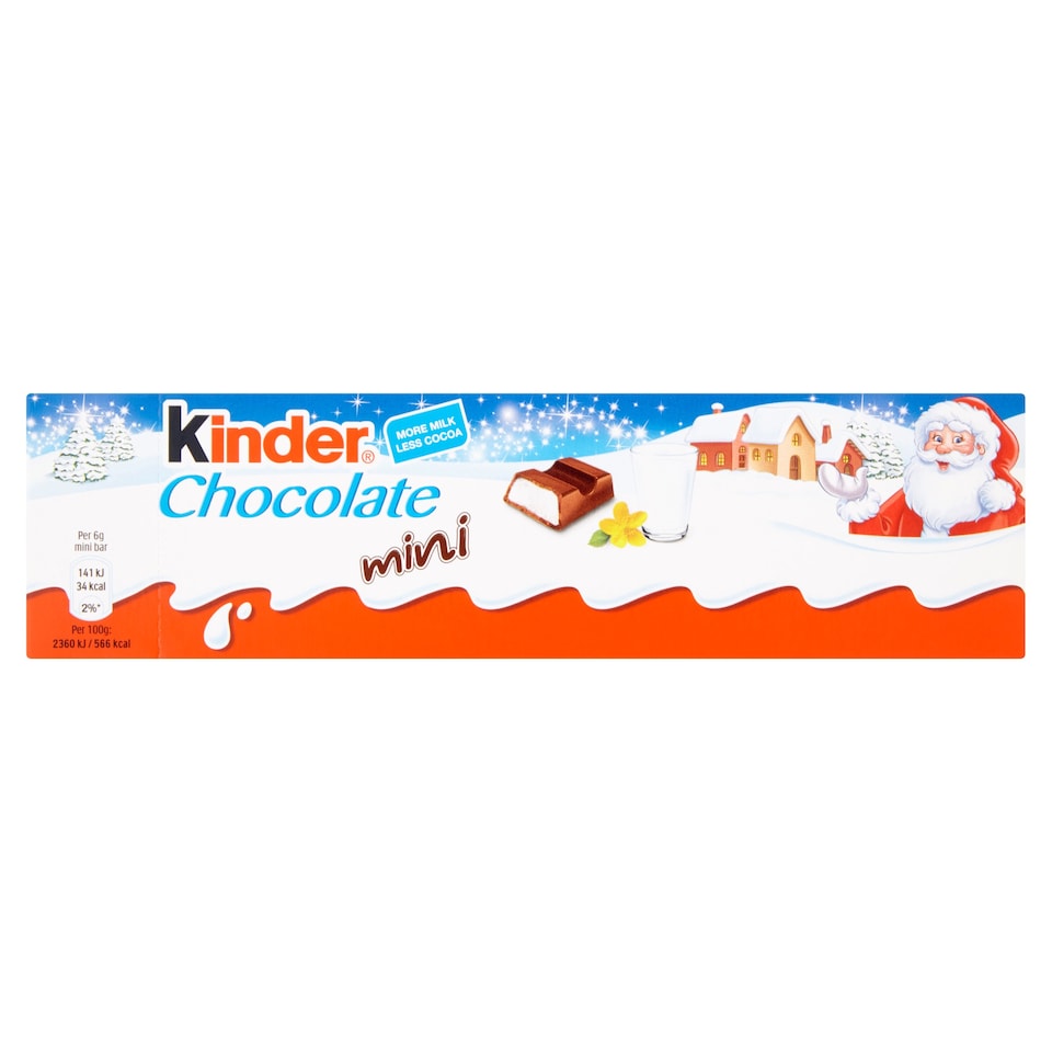image 1 of Kinder Chocolate Tube 72G