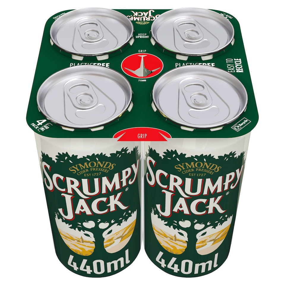 Scrumpy Jack Premium British Cider Can 4x440ml