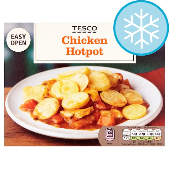 TESCO CHICKEN HOTPOT 400G Tesco Groceries
