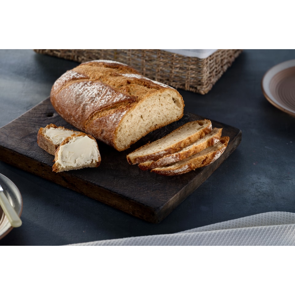 image 1 of Tesco Rustic Stone Oven Bread 490 g