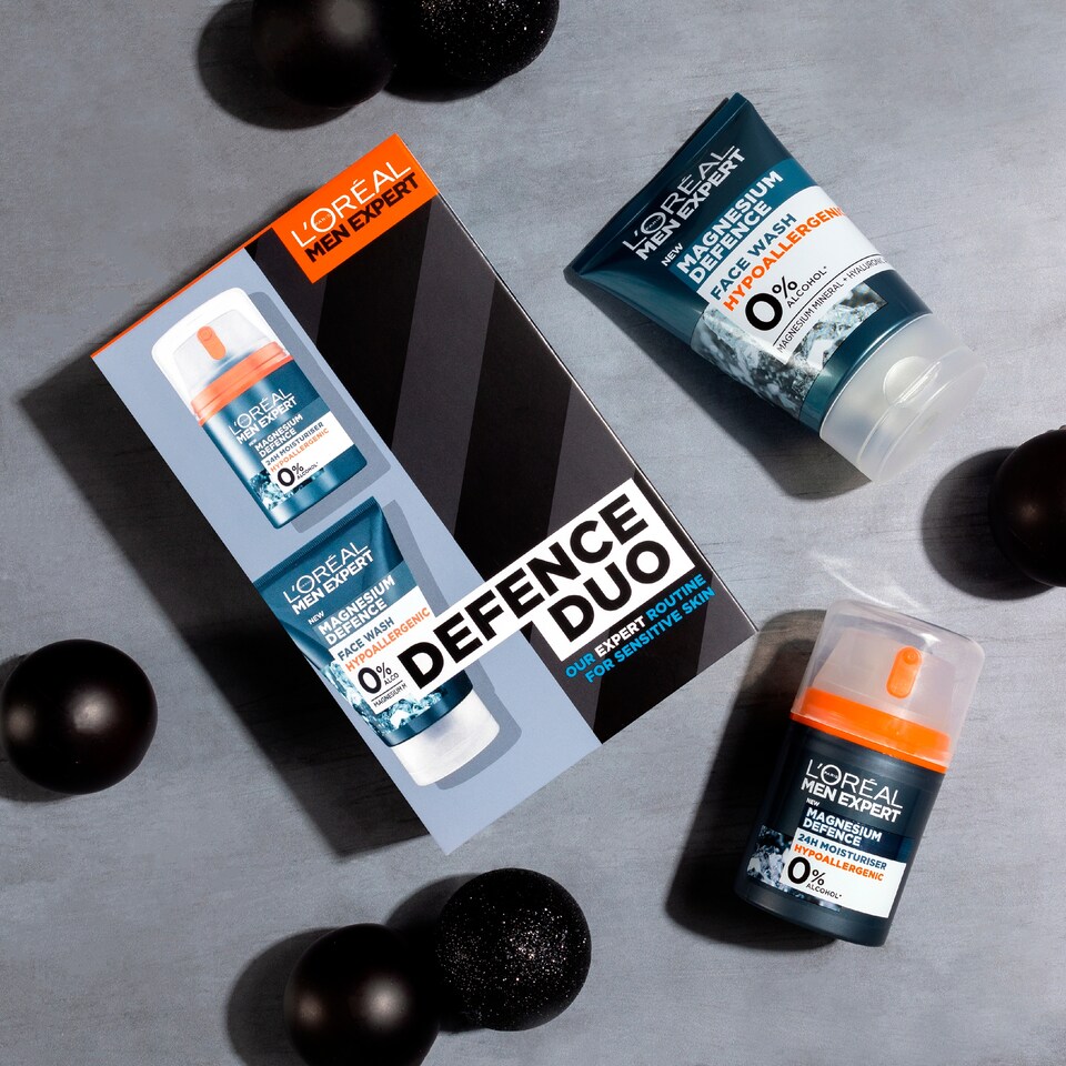 L'oreal Men Expert Defence Duo Gift Set - Tesco Groceries