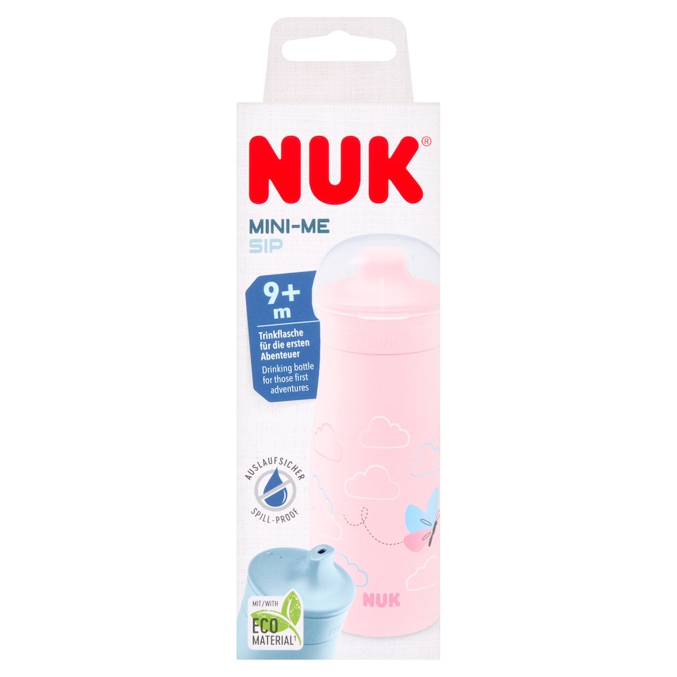 NUK Mini Me Sip It Cup Butterfly 9M+300ml Drinking Bottle 
