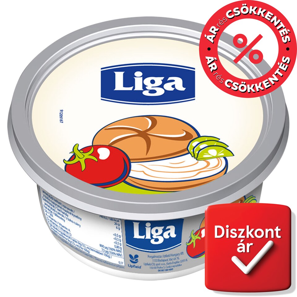 Liga 20% Fat Content Margarine 450 g