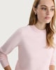 image 1 of F&F Knitted Crew Neck Jumper in Pink