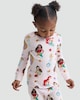 image 2 of Disney Princess Print Pure Cotton Top and Cuffed Joggers Pyjamas in Multi
