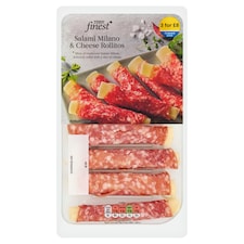 Tesco Finest Salami Milano & Cheese Rollitos 105g