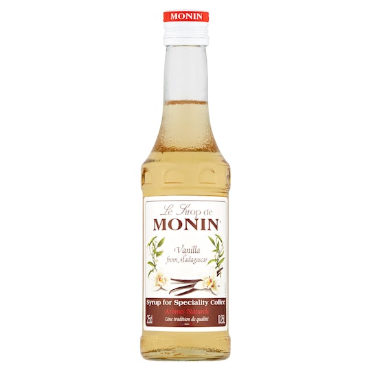 Monin Vanilla Syrup 25Cl Tesco Groceries