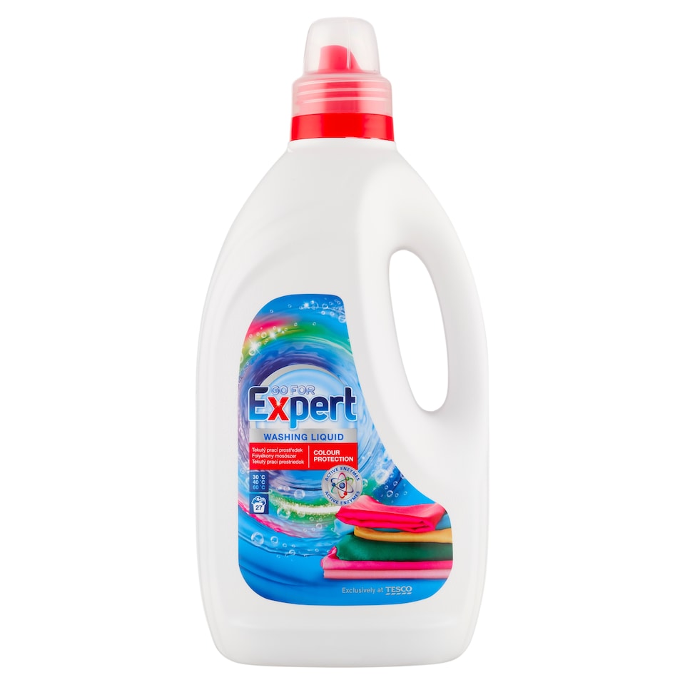 Go for Expert Washing Liquid Colour Protection 27 Washes 1.5L