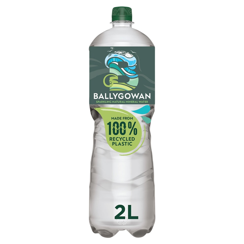Ballygowan Sparkling Mineral Water Bottle 2L