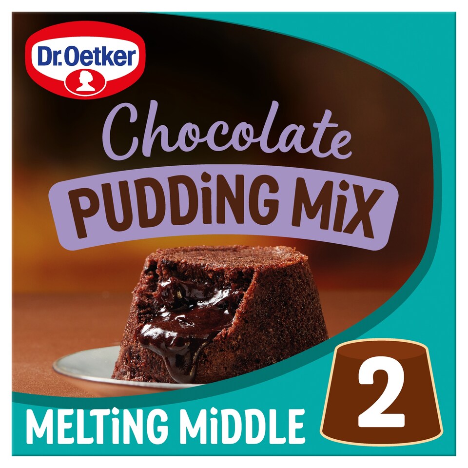 image 1 of Dr Oetker Melt In The Middle Chocolate Pudding Baking Mix 140G