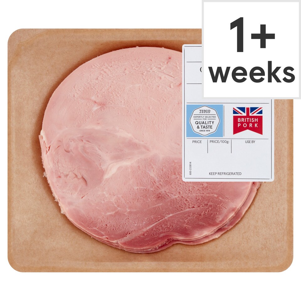 Tesco Deli Cooked Ham 120G Tesco Groceries
