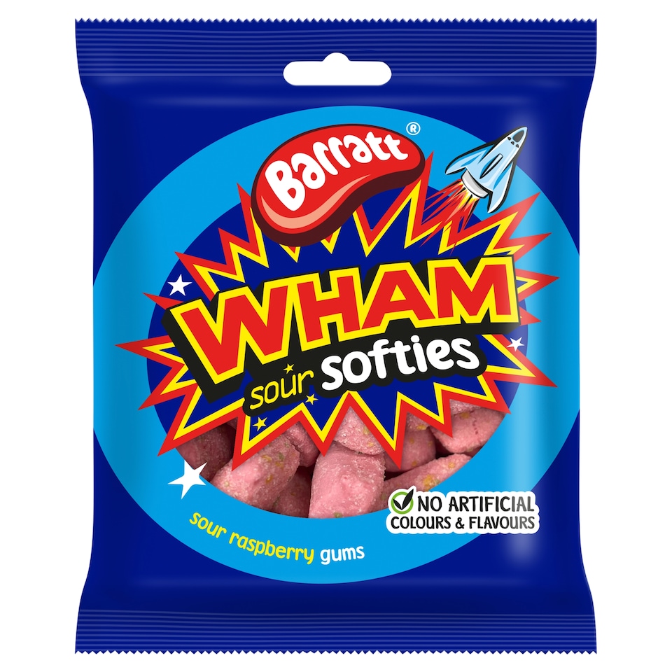 Barratt Sour Softies Wham 140g 