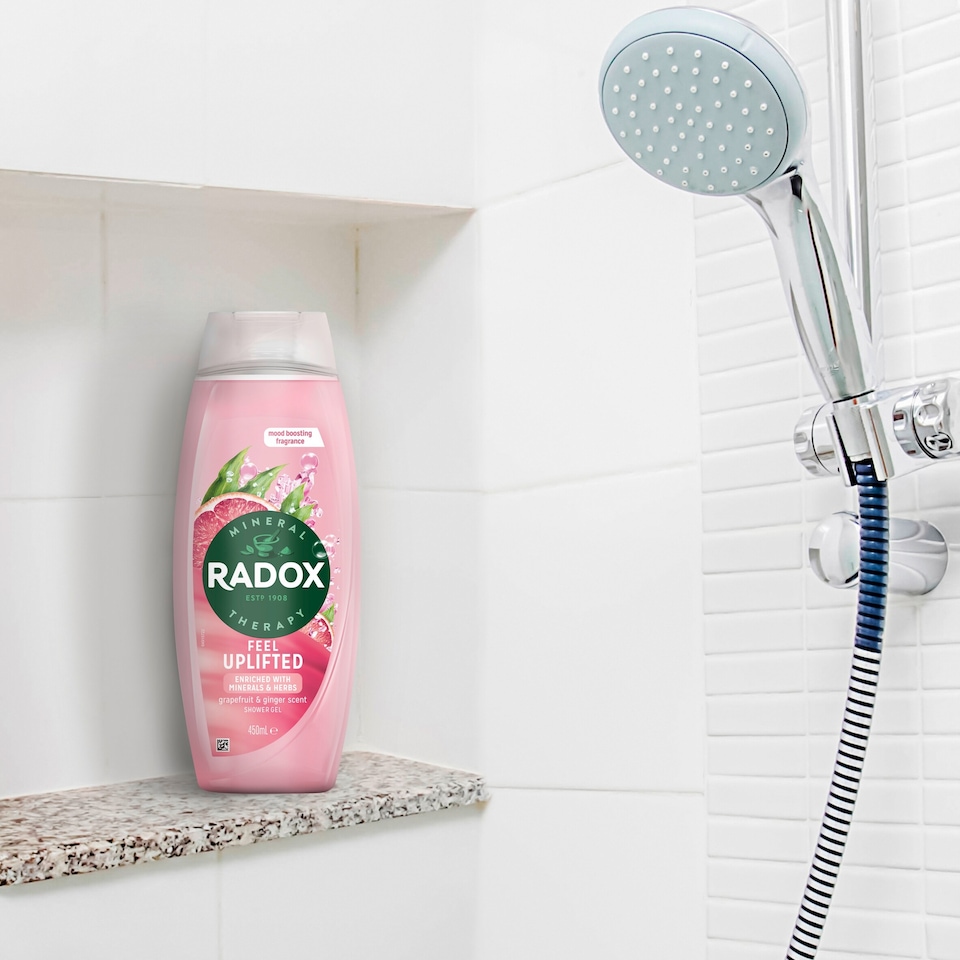 image 1 of Radox Grapefruit & Ginger Feel Uplifted Shower Gel 450ml