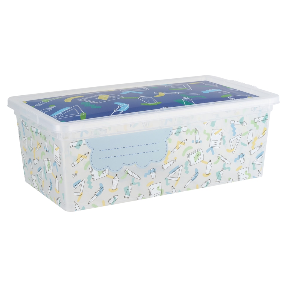 image 1 of Curver Blue Box XS, 6 l, 33,5 x 19 x 12H cm