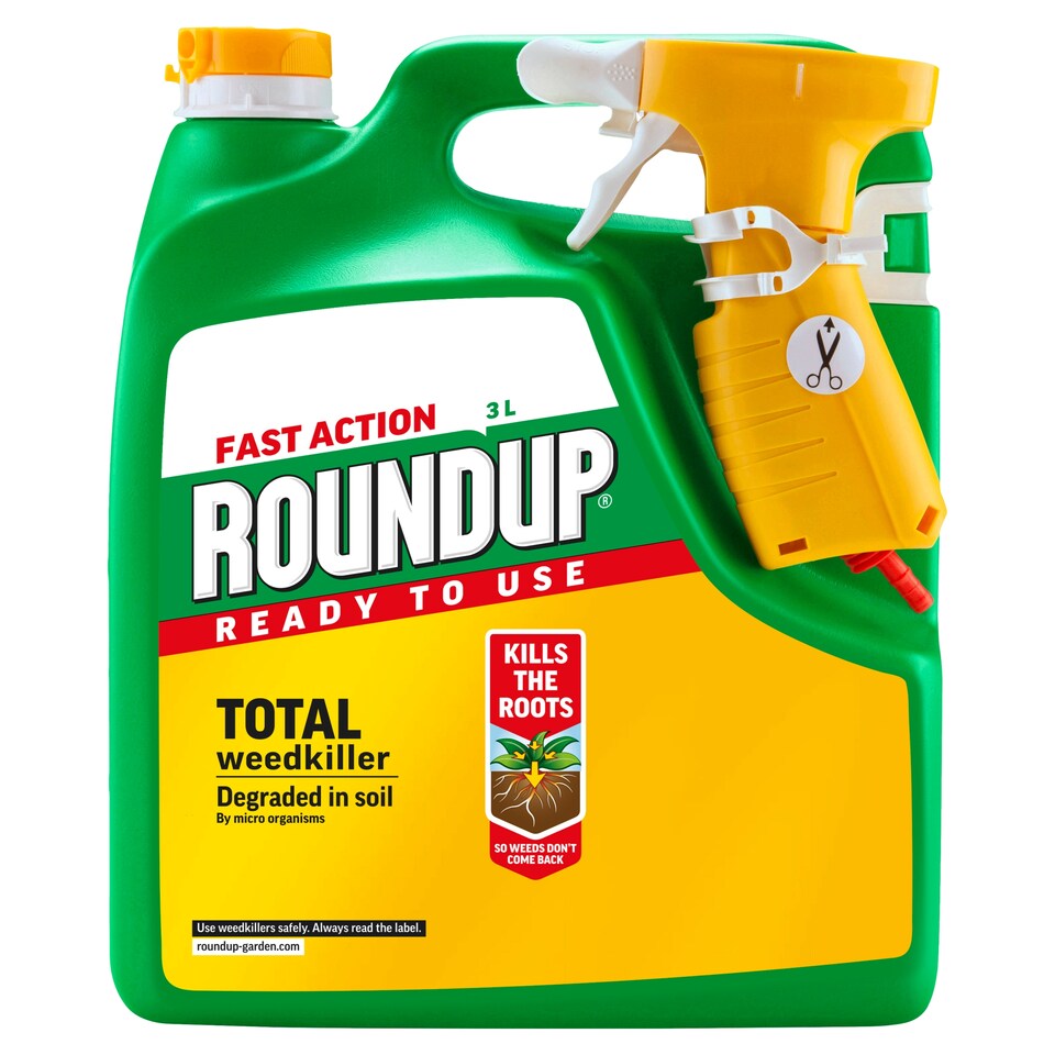 Roundup Ready To Use Weed Killer Spray 3 Litre