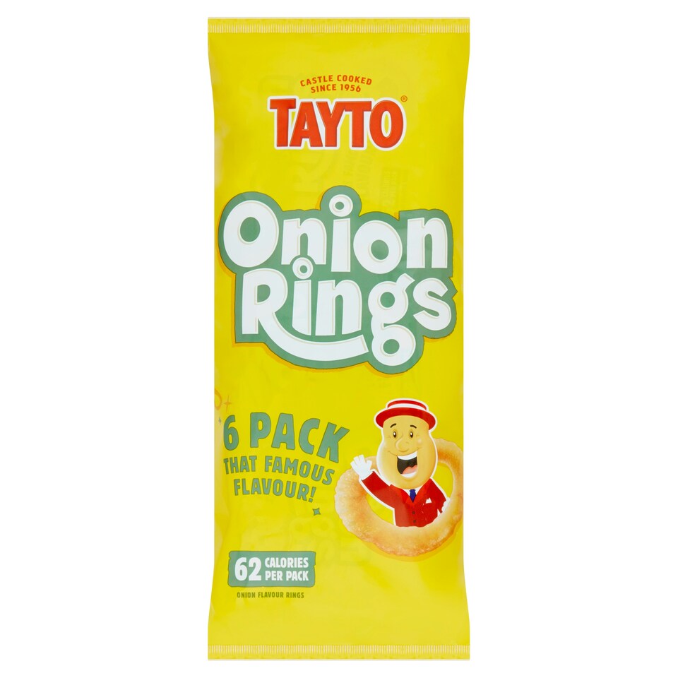 Tayto Onion Rings 6 Pack