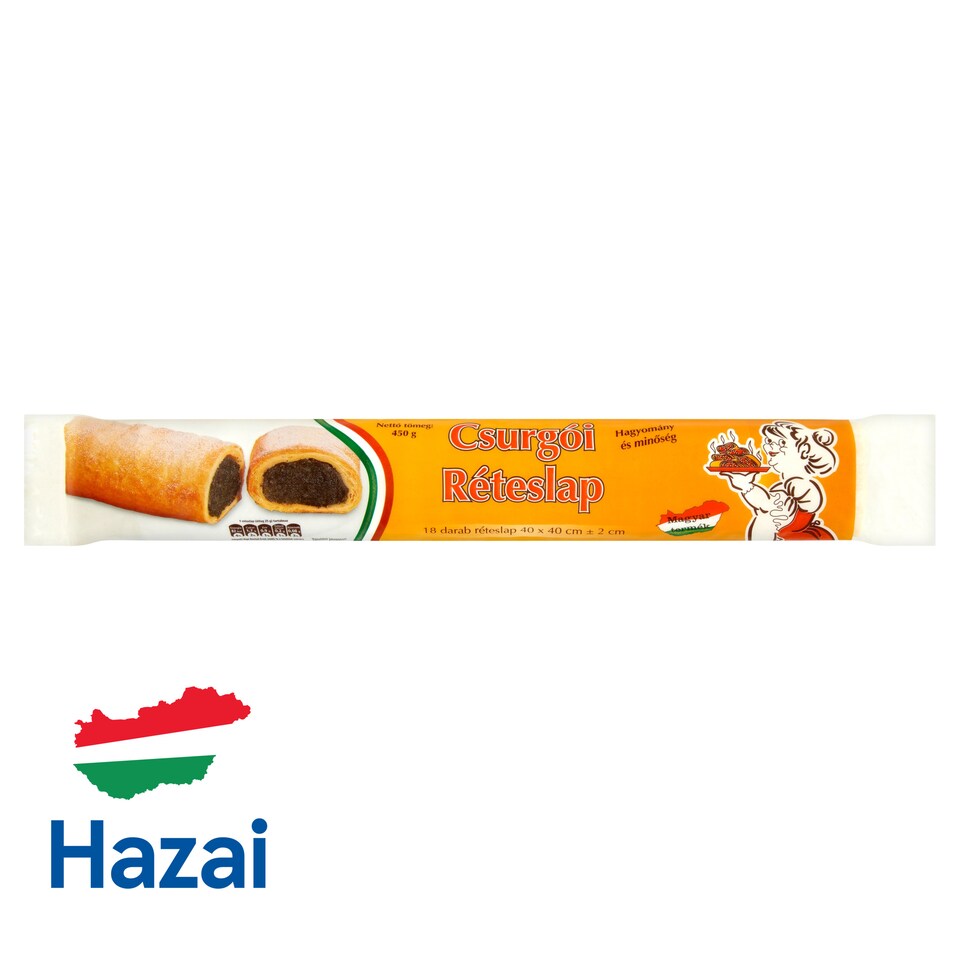 Csurgói Strudel Dough 18 pcs 450 g