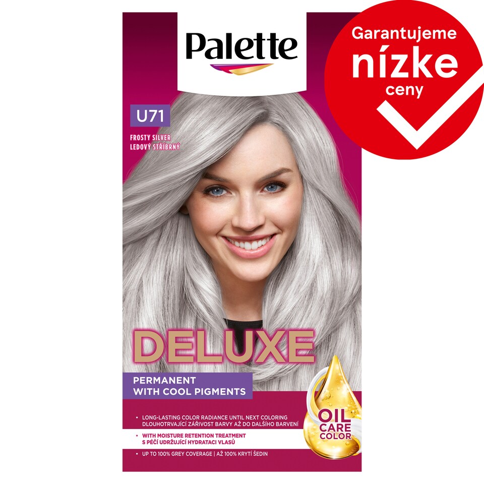 image 1 of Palette Deluxe Hair Color Ice Silver U71