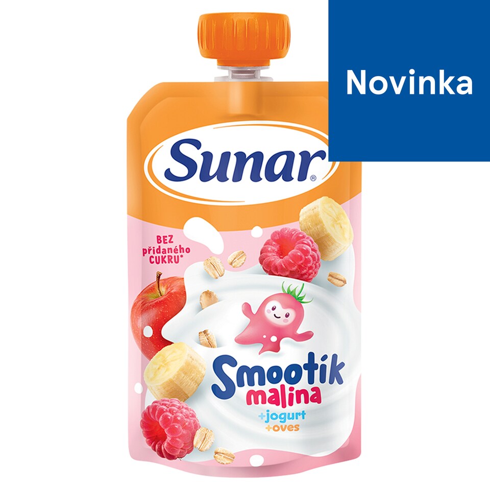 image 1 of Sunar Smoothie Raspberry, Yogurt, Oatmeal 120 g