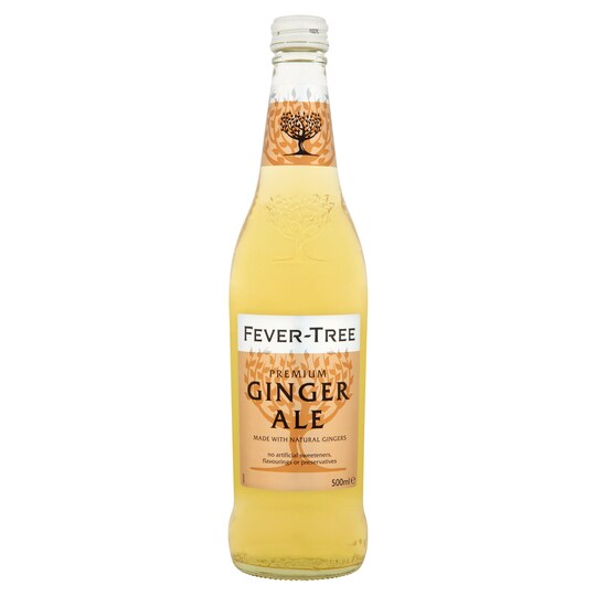 Fever Tree Premium Ginger Ale 500Ml Tesco Groceries