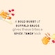 image 5 of Higgidy Emmental & Extra Mature Potato Frittata Bites with Buffalo Sauce 130g