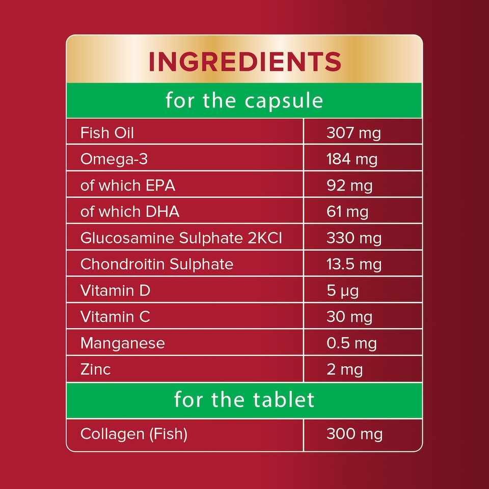 image 1 of Seven Seas JointCare Collagen 30 Capsules & 30 Tablets