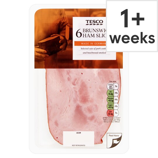 Tesco German Smoked Ham 130G Tesco Groceries