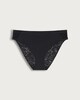 image 4 of F&F Animal Print Lace Panel High Leg Knickers in Black