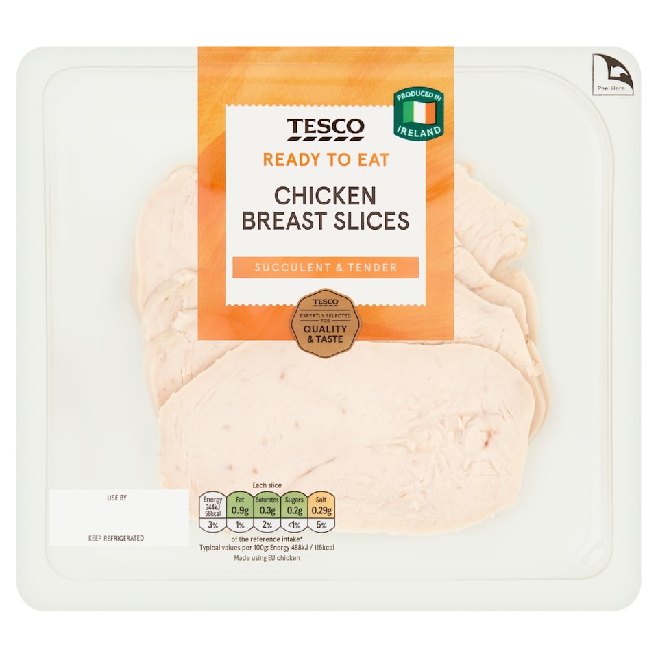 Tesco Chicken Breast Slices 150g