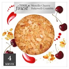 Tesco Finest Morello Cherry Bakewell Crumble 500g
