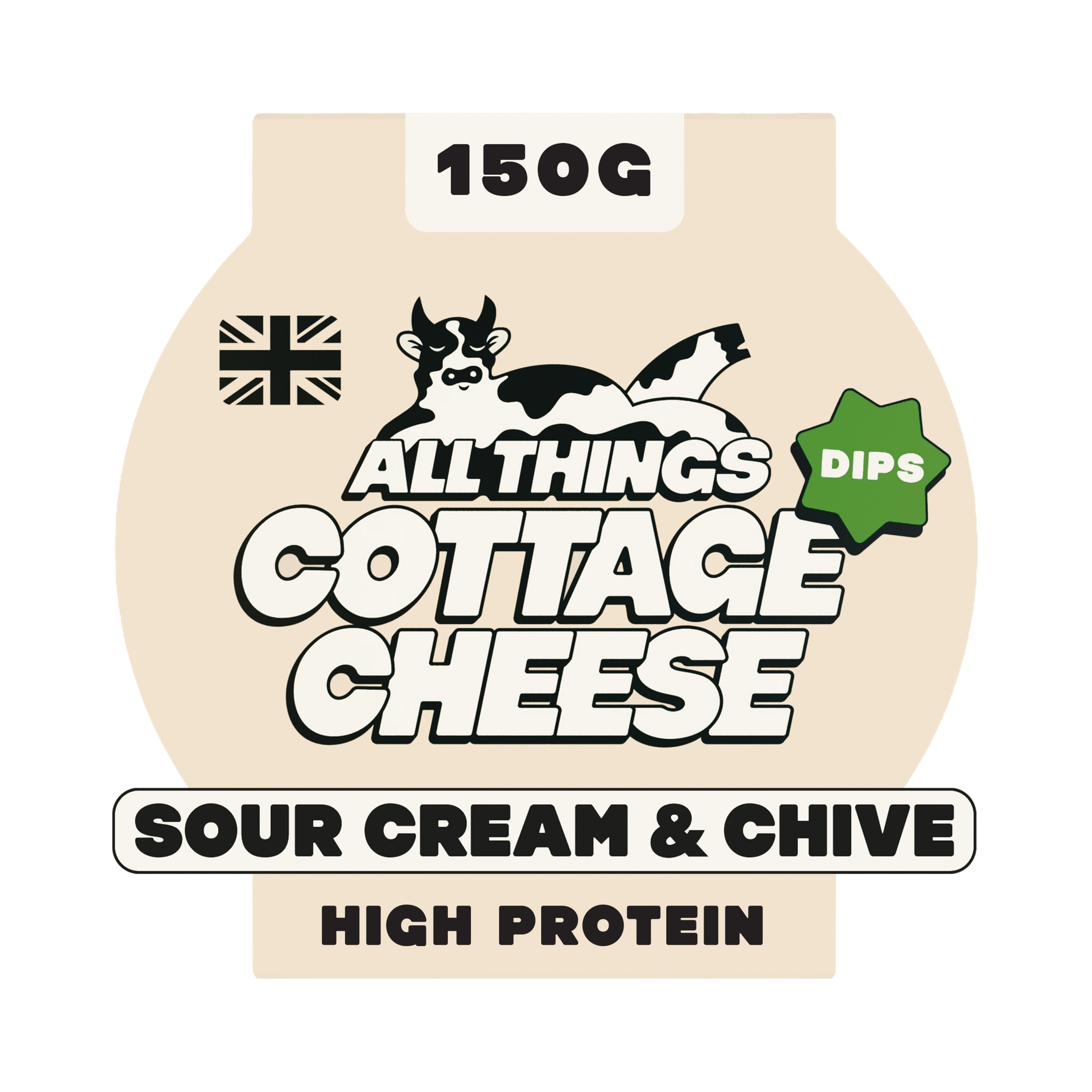 All Things Cottage Cheese Sour Cream & Chive Dip 150g