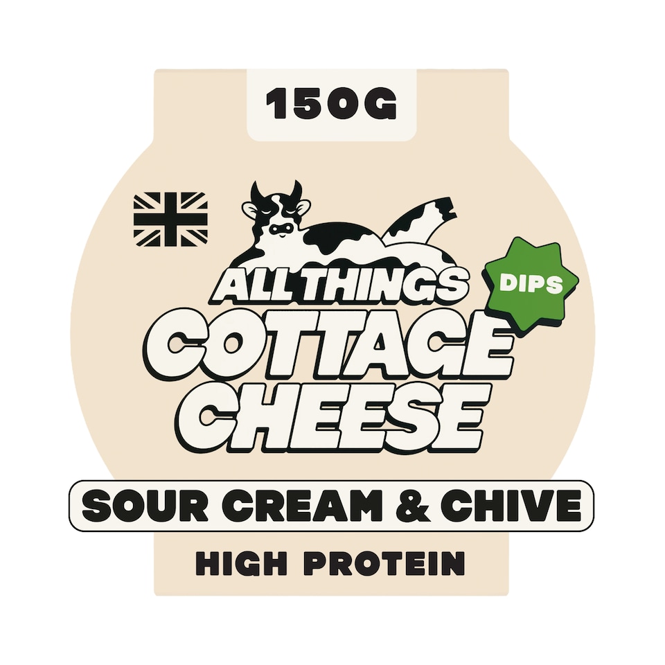 All Things Cottage Cheese Sour Cream & Chive Dip 150g
